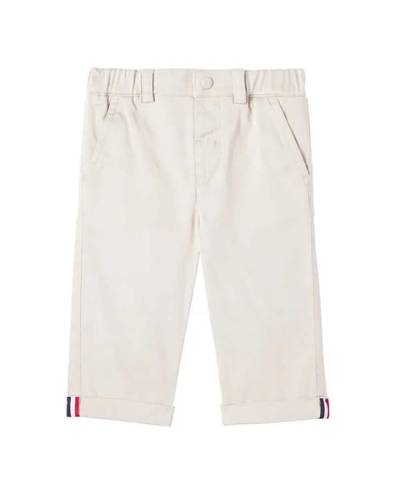 Moncler Baby Hose aus Gabardine Beige