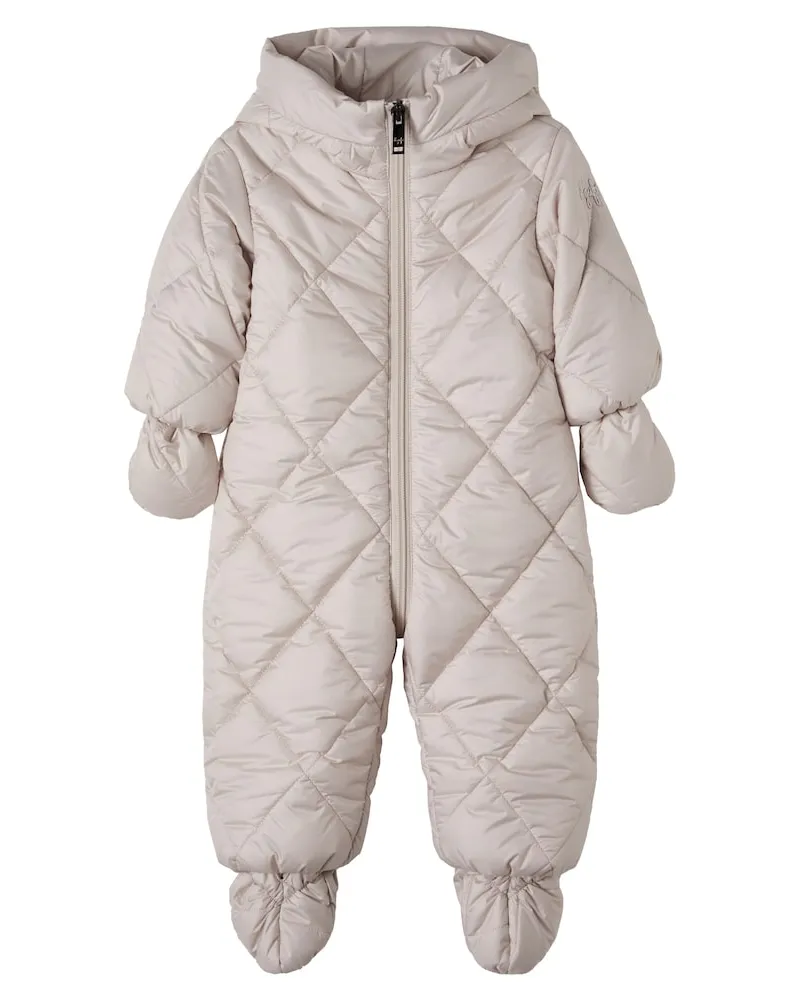 Il Gufo Baby Wattierter Schneeanzug Beige