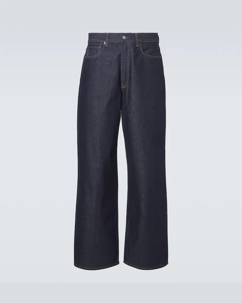 Acne Studios Wide-Leg Jeans 1981 Blau
