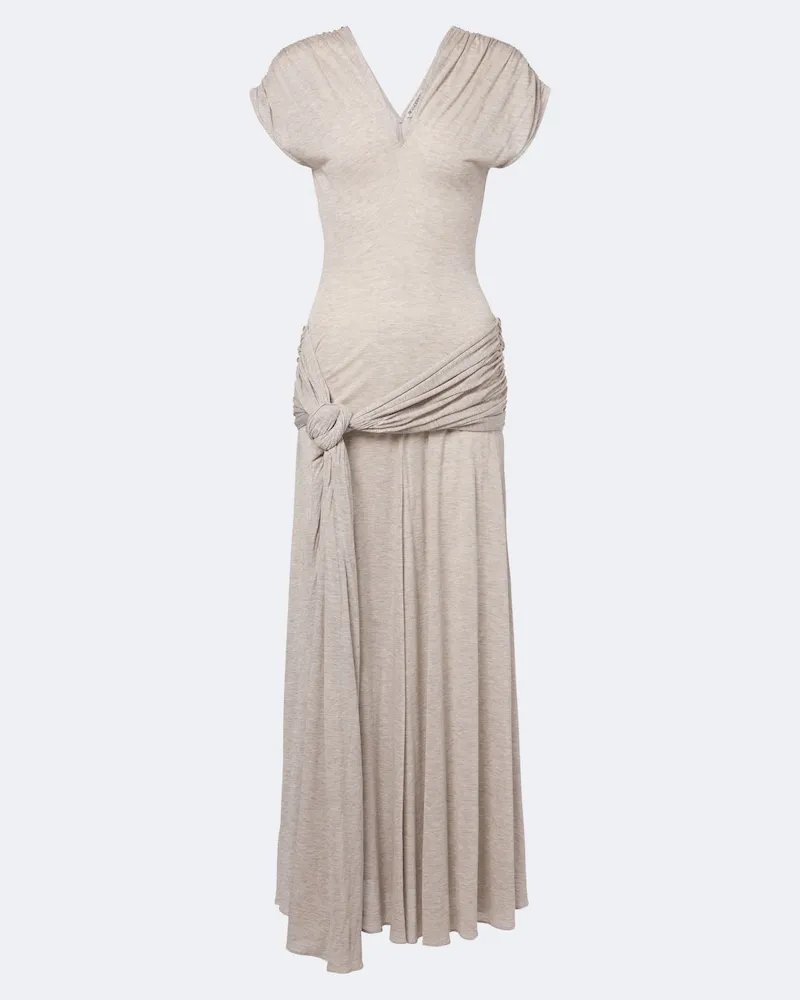 J.W.Anderson Maxikleid aus Jersey Grau