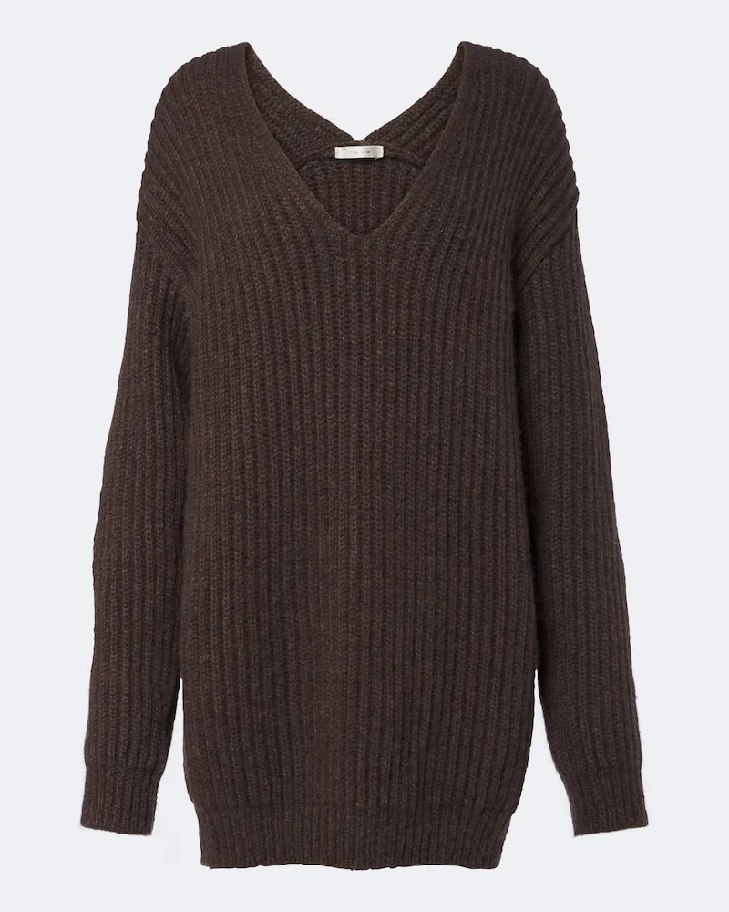The Row Pullover Nior aus Kaschmir Braun