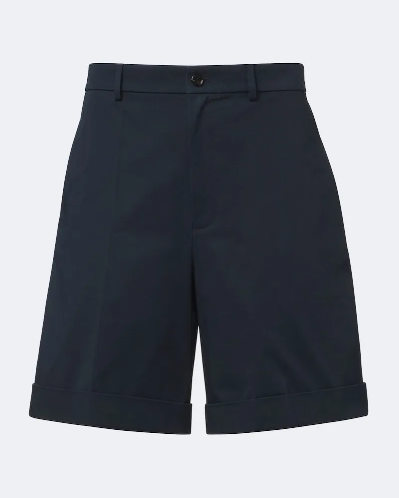 Valentino Garavani Shorts aus Baumwolle Blau
