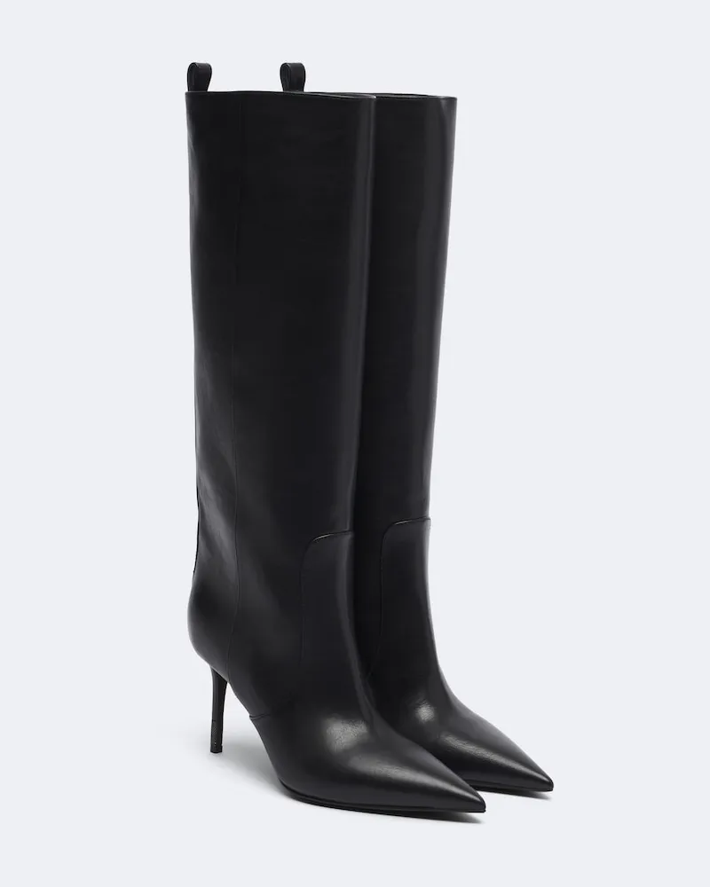Brunello Cucinelli Stiefel aus Leder Braun