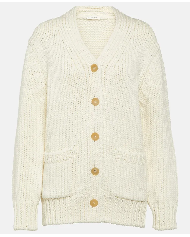 The Row Cardigan Evesham aus Wolle Nude