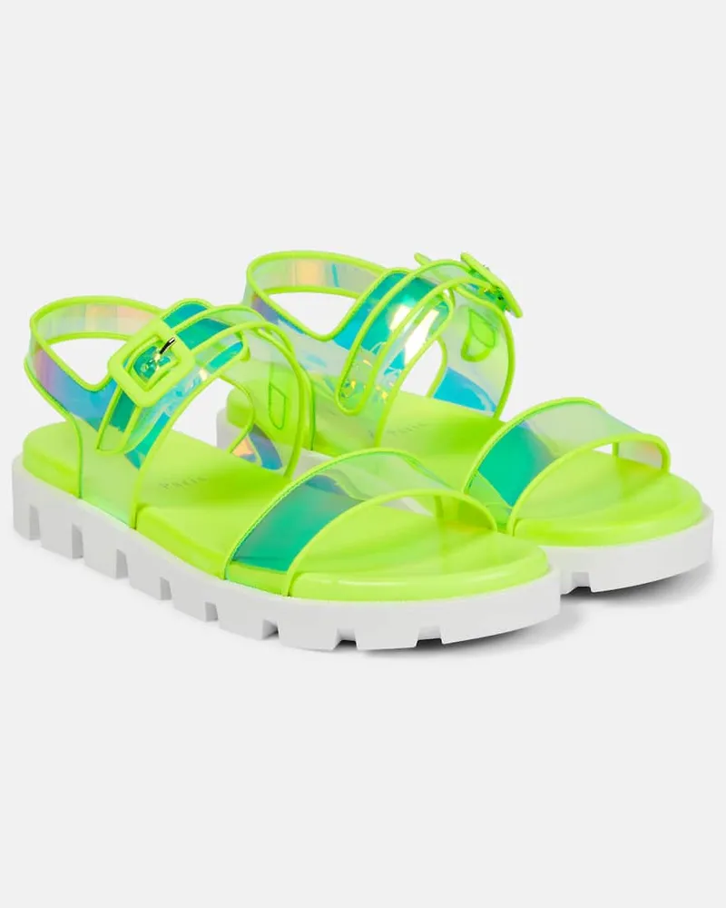 Christian Louboutin Sandalen Duniss Gelb