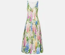 Cocktailkleid aus Popeline