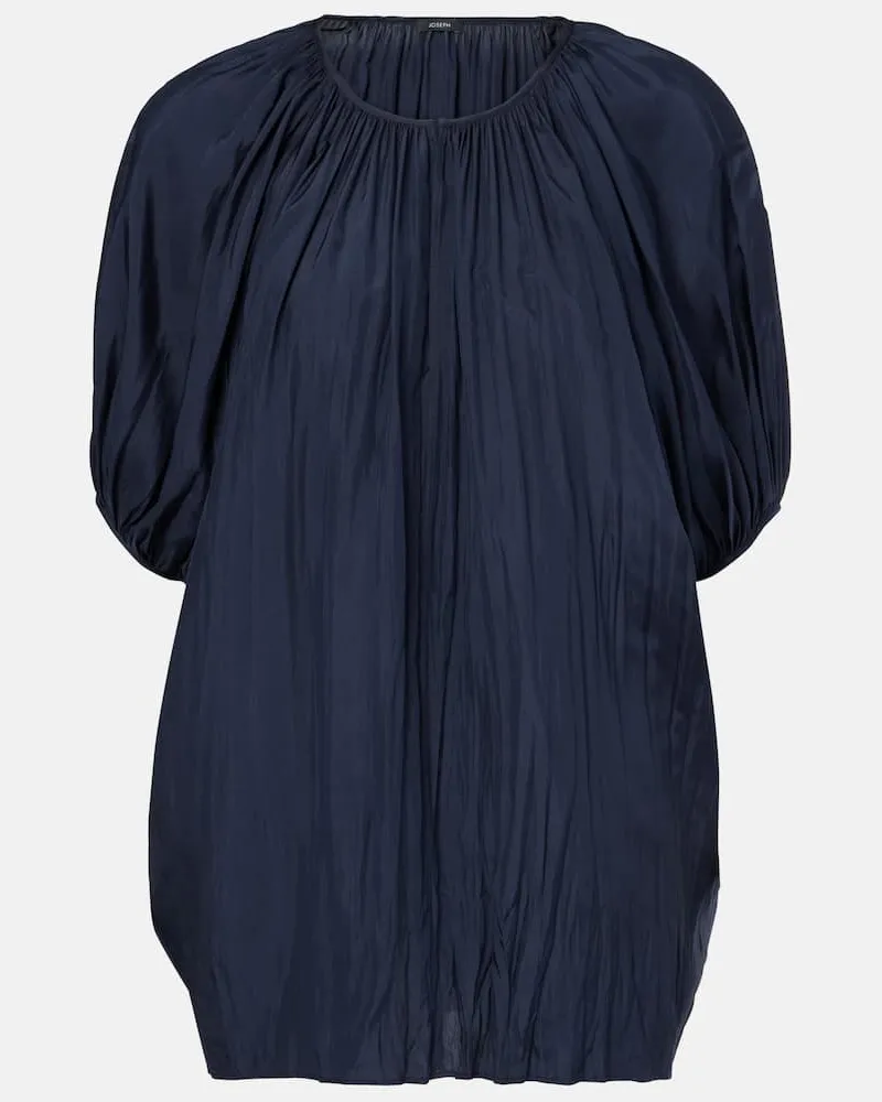 Joseph Bluse Briela aus Seide Blau