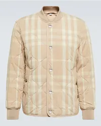 Burberry Bomberjacke  Check Beige