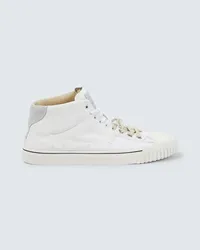 Maison Margiela High-Top Sneakers New Evolution aus Leder Weiss