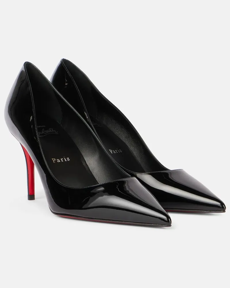 Christian Louboutin Pumps Miss Z 80 aus Lackleder Schwarz