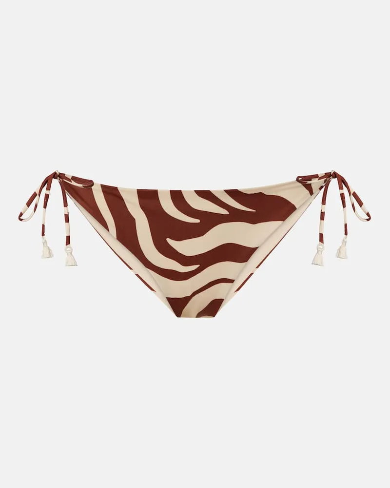Johanna Ortiz Wendbares Bikini-Höschen Sagrado Braun