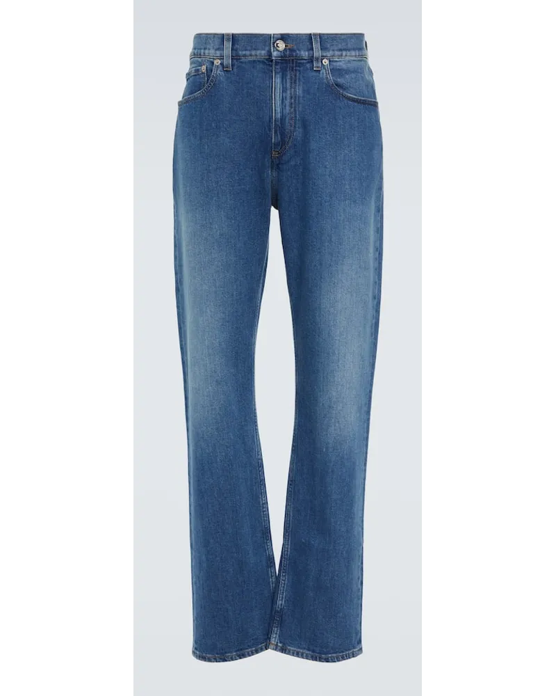 Burberry Straight Jeans Blau