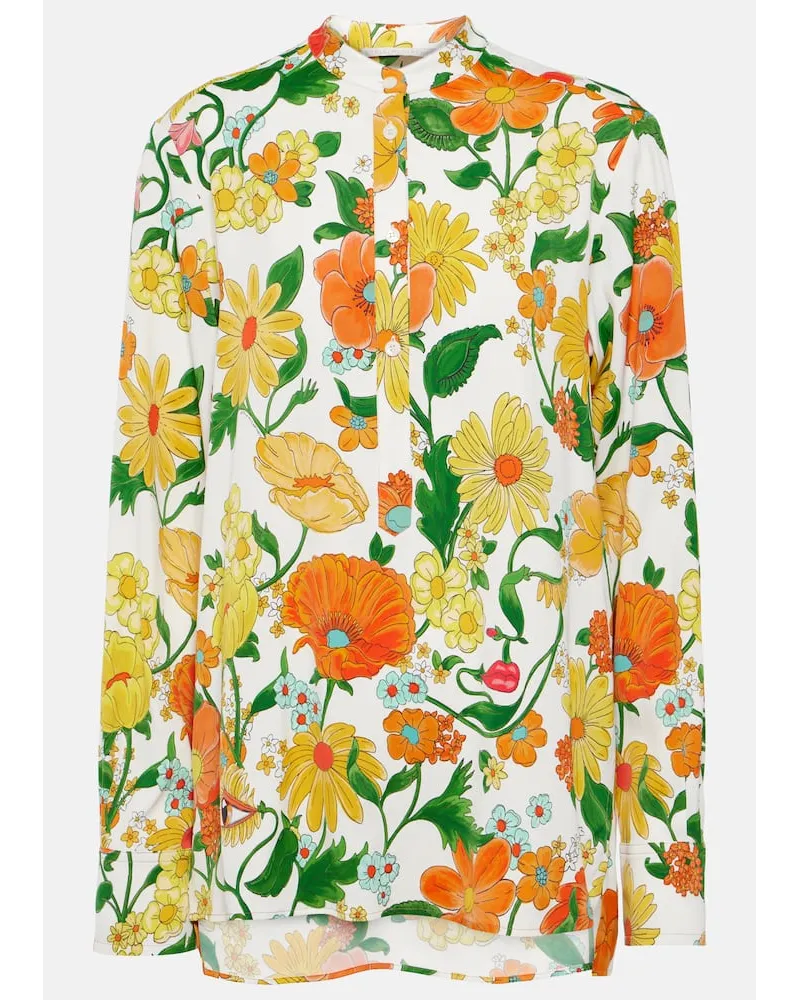 Stella McCartney Bedruckte Bluse Multicolor