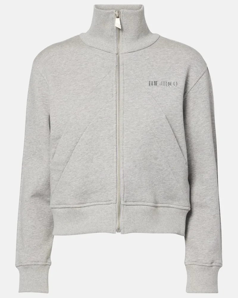ATTICO Trainingsjacke aus Baumwolle Grau