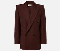 Blazer aus Wolle und Mohair