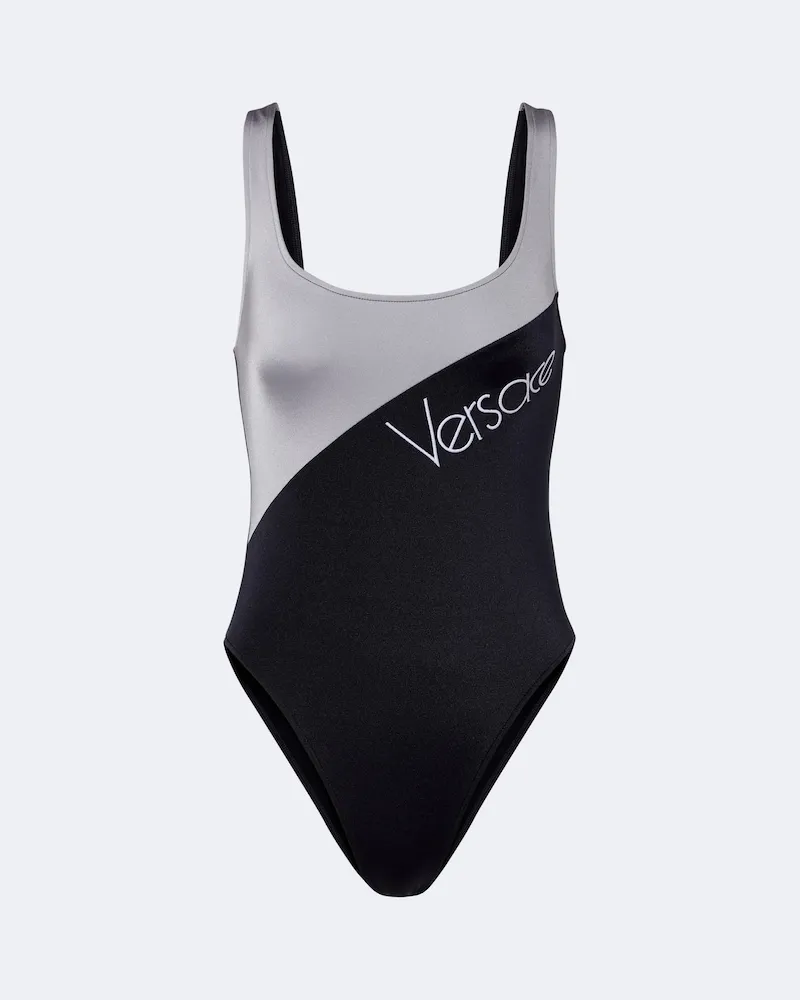 Versace Badeanzug Schwarz