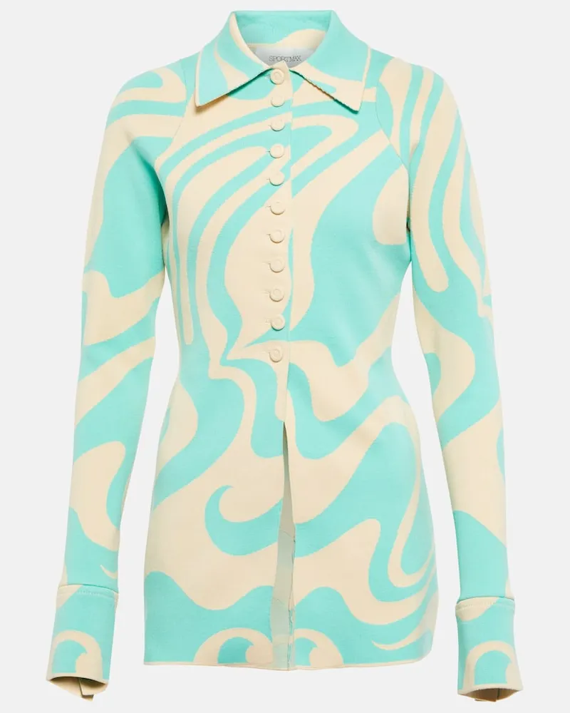 SPORTMAX Blazer Soraga aus Jacquard Multicolor