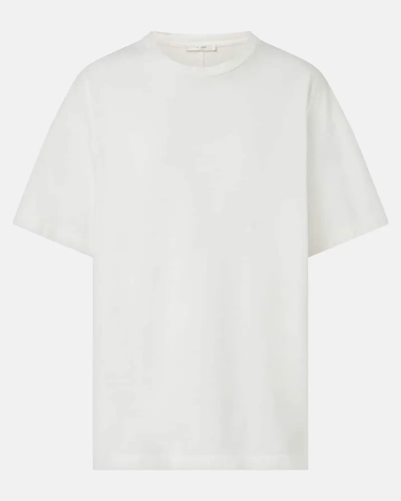 The Row T-Shirt Lavinia aus Baumwolle Weiß