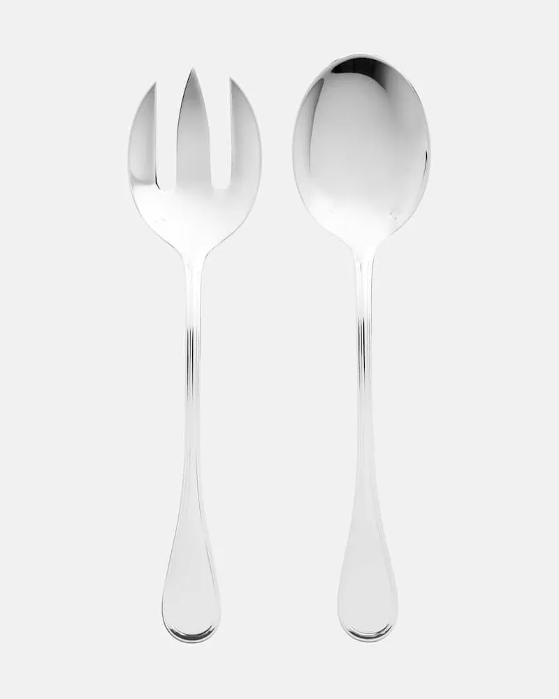 Christofle Salatbesteck Albi Silber