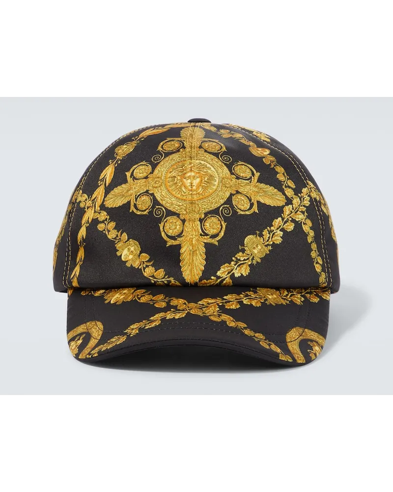 Versace Baseballcap Maschera Baroque Gelb