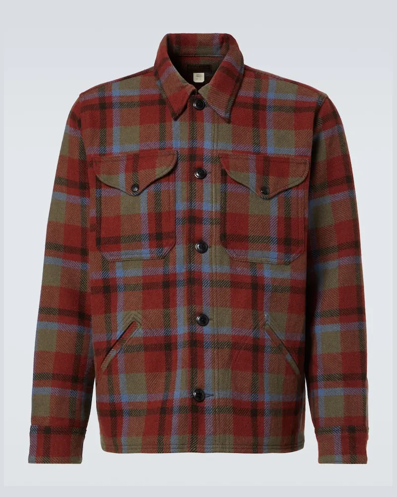 RRL Jacke aus Wolle Braun