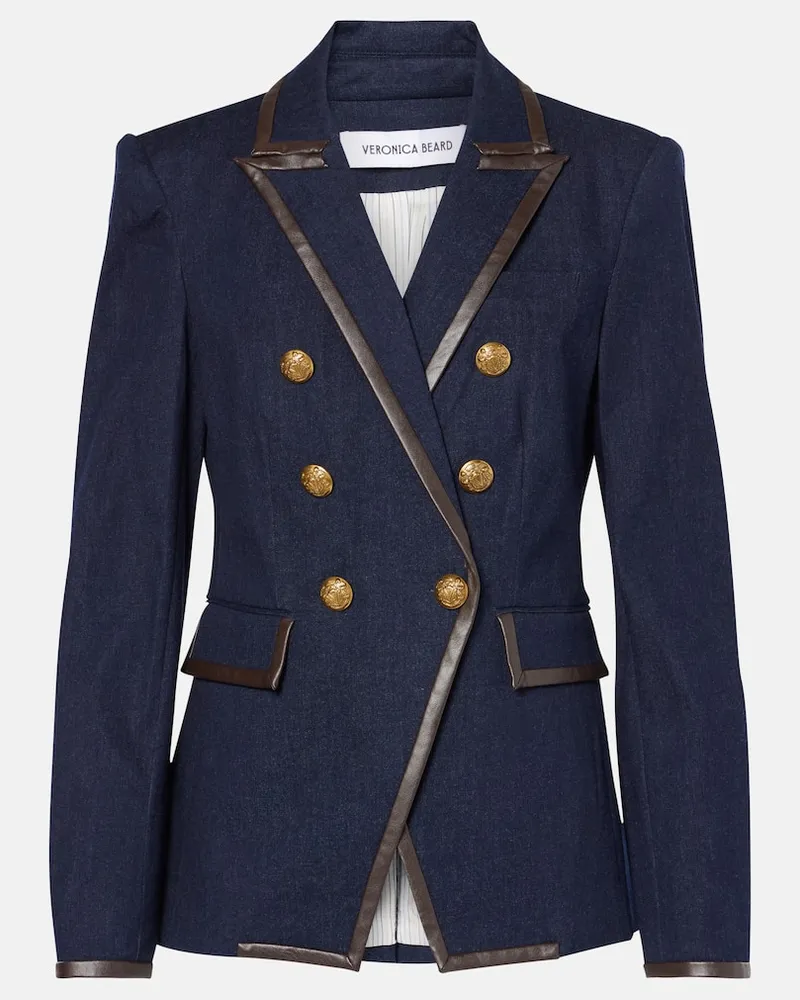Veronica Beard Blazer Miller aus Denim Blau
