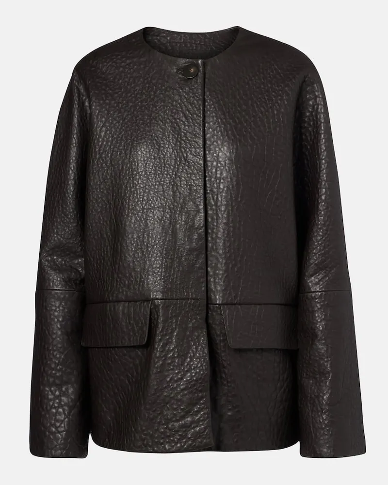 Joseph Lederjacke Barbs Braun