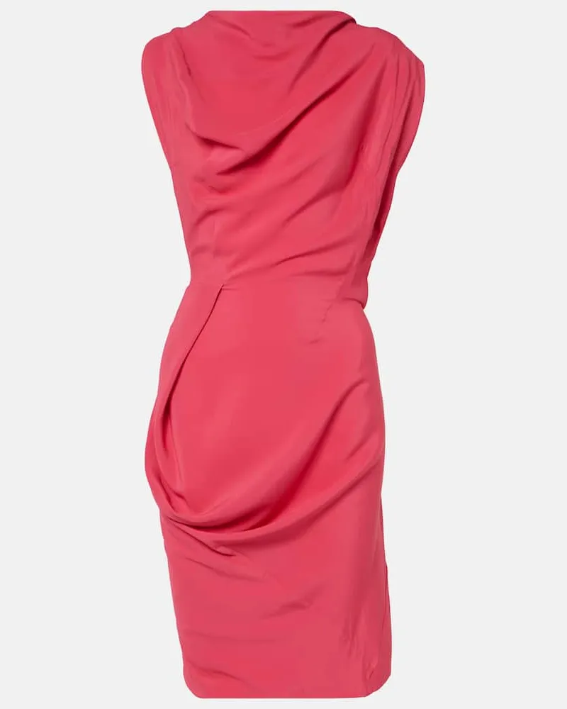 Vivienne Westwood Midikleid Fond Rosa