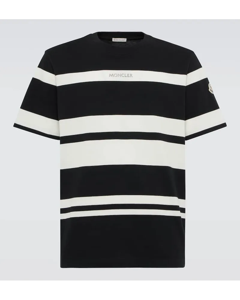 Moncler T-Shirt aus Baumwoll-Jersey Multicolor