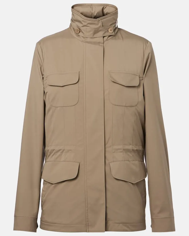 Loro Piana Feldjacke Traveler Mini Beige
