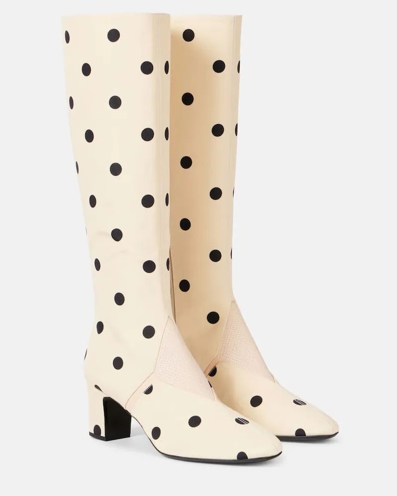 Valentino Garavani Stiefel Equivoque 60 mit Leder Weiß