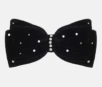 Verzierte Haarspange aus Samt