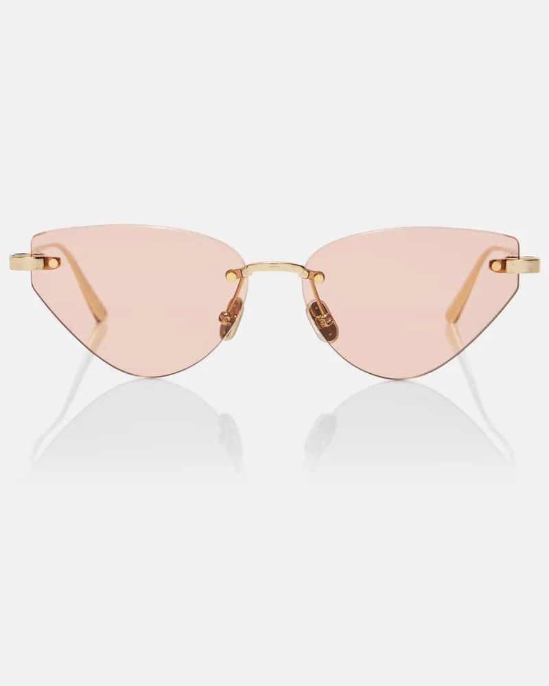 Dior Cat-Eye-Sonnenbrille CDior B5U Rosa