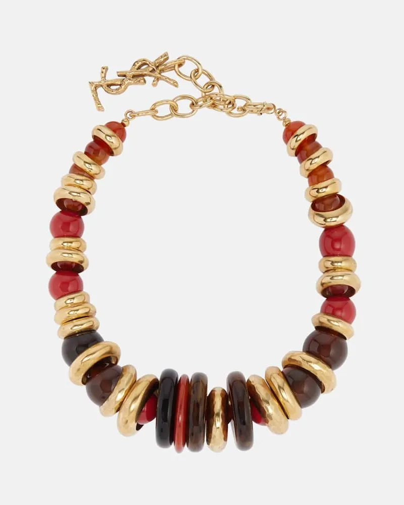 Saint Laurent Choker Loulou Multicolor