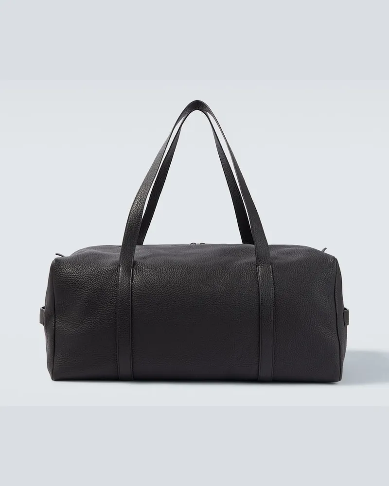 The Row Tote Bag Gio aus Leder Schwarz