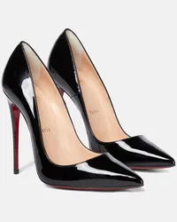 Christian Louboutin Pumps So Kate 120 aus Lackleder Schwarz