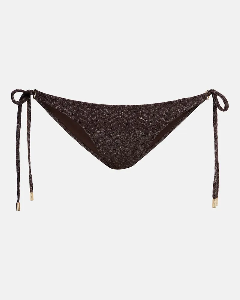 Melissa Odabash Bikini-Höschen Key West Braun