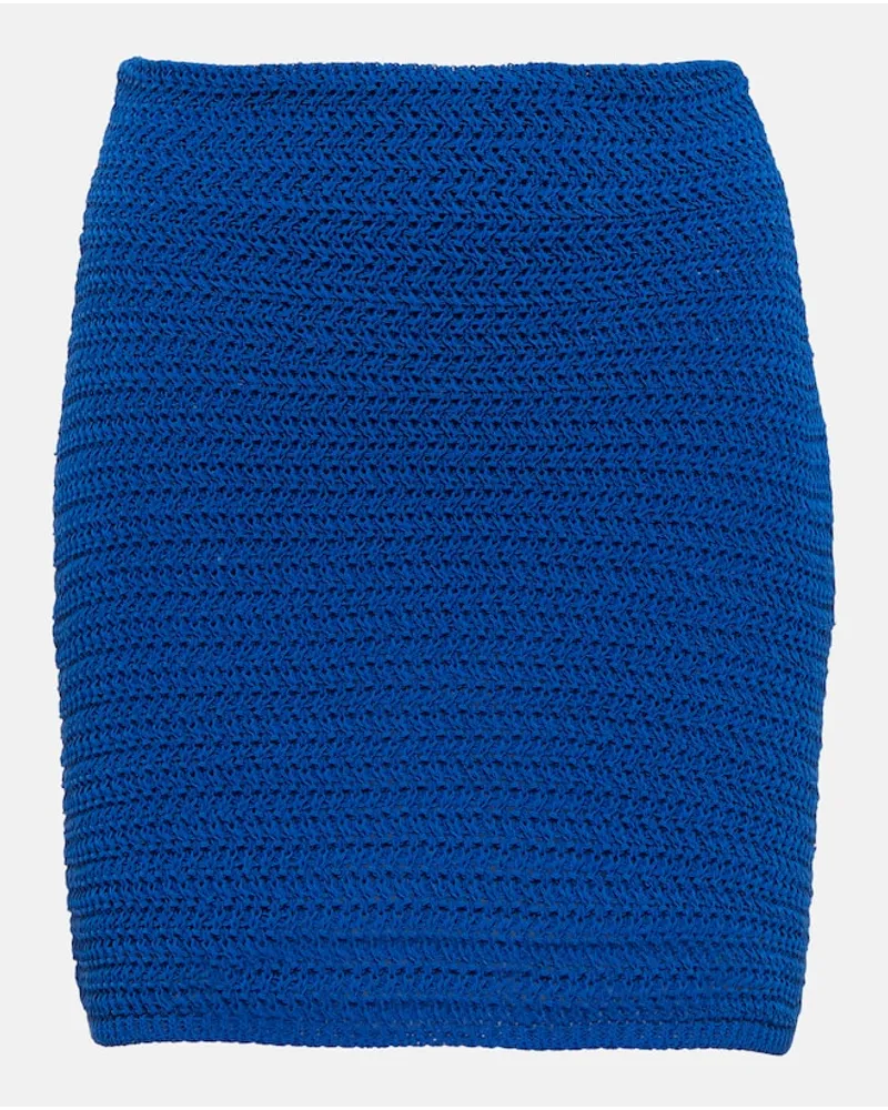 Dorothee Schumacher Minirock Modern Textures Blau