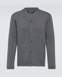 Comme des Garçons Comme des Garcons Homme Deux Cardigan aus Jersey Grau