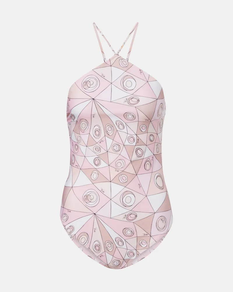 Emilio Pucci Badeanzug Occhi Rosa