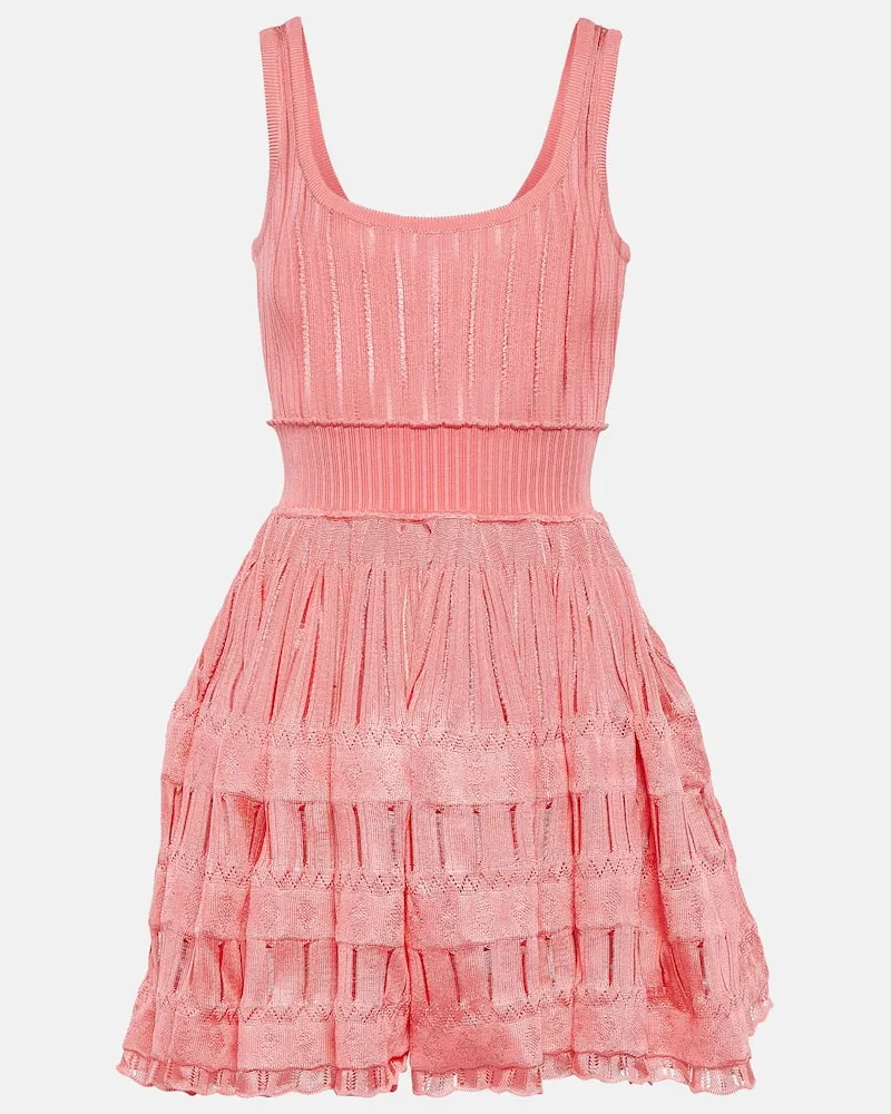 Alaïa Alaïa Minikleid Crinoline Rosa