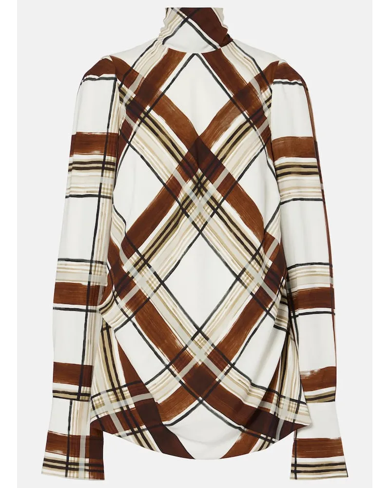 Dries van Noten Top Braun