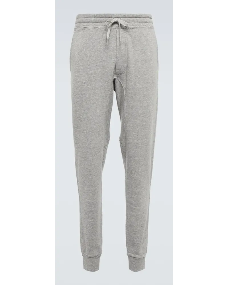 Tom Ford Jogginghose Aus Jersey Grau