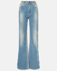 Vivienne Westwood Mid-Rise Flared Jeans W Ray 5 Pocket Blau