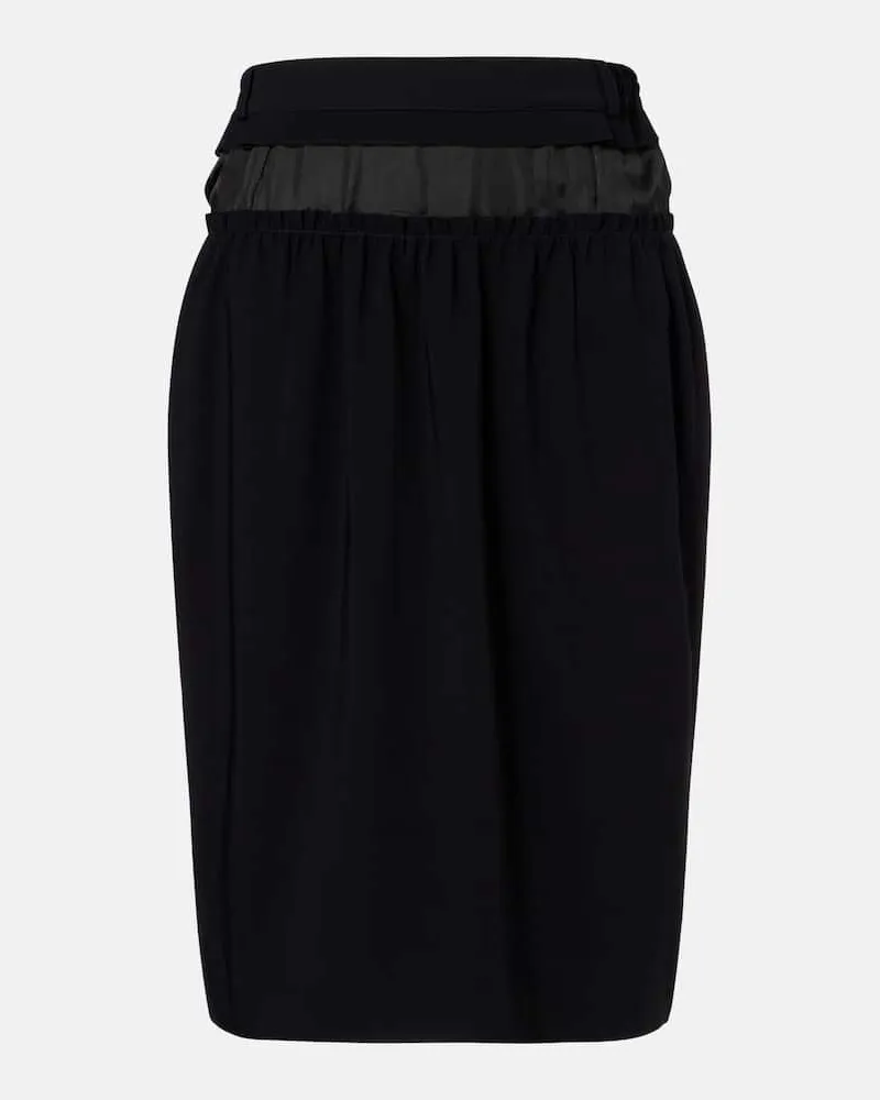 Maison Margiela Bleistiftrock Four Stitches Schwarz