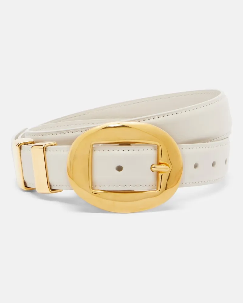 Altuzarra Gürtel aus Leder Weiß