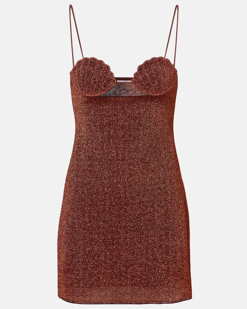 Oséree Oséree Minikleid Lumière Braun