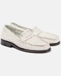 Marni Loafers aus Leder Weiss