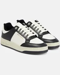 Saint Laurent Sneakers SL/61 aus Leder Schwarz