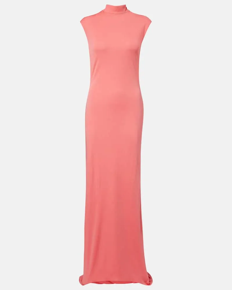 Tom Ford Robe aus Jersey Rosa